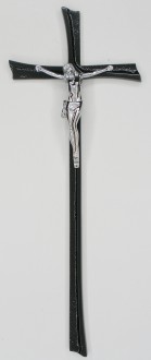 K7P3 CS. Krzyż młotkowany czarny 53x20cm.
