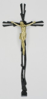 K32 CP.  krzyż nagrobny nakładany 44x20cm. 