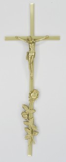 K51P3D0 P.  Krzyż prosty złoty 51x19cm.  