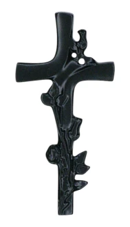 KD C.  Krzyżyk z różyczką 18x9cm. 