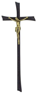 K7P3 CZC. Krzyż czarny na pomik 53x20cm.