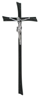 K7P3 CS. Krzyż młotkowany czarny 53x20cm.