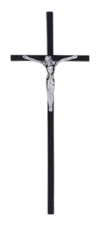 K51KP4 CS.  Krzyż prosty nagrobny pomnik 42x16cm. 