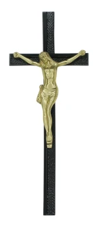 K44P1 CP.  Masywny krzyż z Chrystusem 52x20cm.