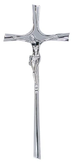 K23P3 S. Krzyż chrom srebrny śmigło 41x18cm. 