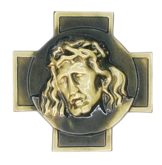 G13 ZC. Głowa wizerunek na pomnik 12x12cm.  
