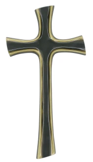 K55 ZC.  Krzyż ozdobny szeroki 49x25cm. 